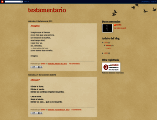 testamentario.blogspot.com screenshot