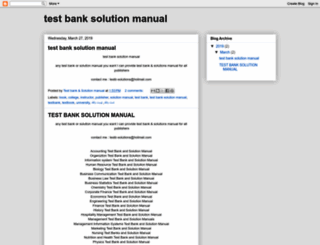 testbanks-solution.blogspot.ae screenshot