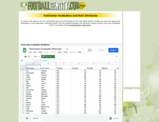 testcenterfootballers.footballidentity.com screenshot