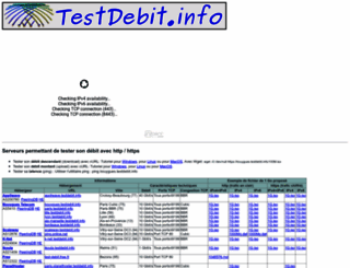 testdebit.info screenshot
