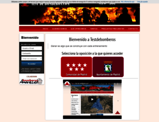 testdebomberos.com screenshot