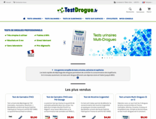testdrogue.fr screenshot