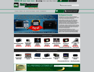 testequipmentconnection.com screenshot