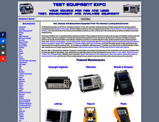 testequipmentexpo.com screenshot