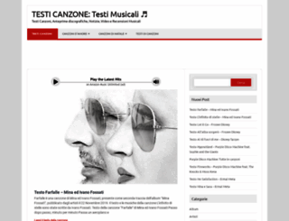 testicanzone.com screenshot