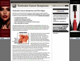testicularcancersymptoms.org screenshot