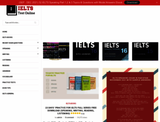 testieltsonline.com screenshot