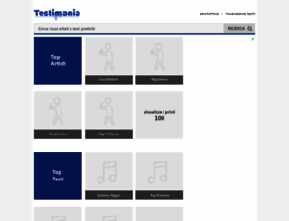 testimania.com screenshot