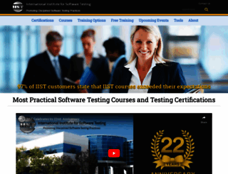 testinginstitute.com screenshot