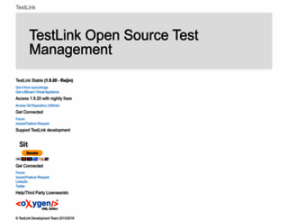 testlink.org screenshot