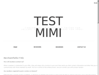 testmimi.com screenshot