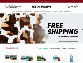 testnegative.com screenshot