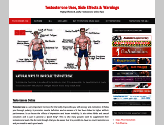 testosteroids.com screenshot