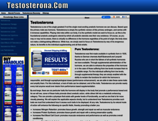 testosterona.com screenshot