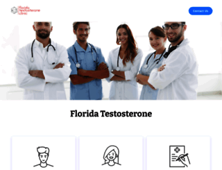 testosterone-clinic-fl.com screenshot