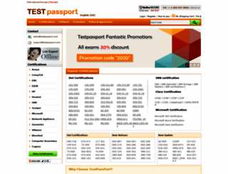 testpassport.eu screenshot