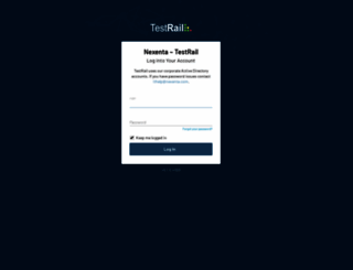 testrail.nexenta.com screenshot