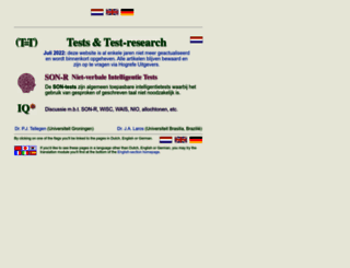 testresearch.nl screenshot