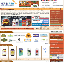 testserver.herbspro.com screenshot
