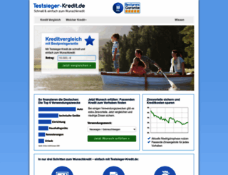 testsieger-kredit.de screenshot