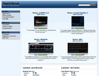 testtone.com screenshot