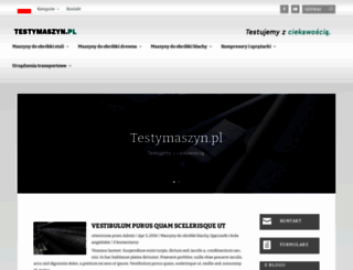 testymaszyn.pl screenshot