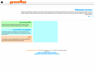 tesztoldal.pressflex.com screenshot