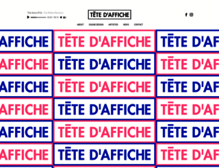 tetedaffiche.fr screenshot