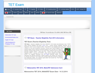 tetexam.com screenshot