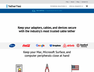 tetherties.com screenshot