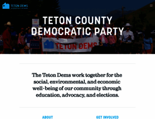 tetondems.org screenshot