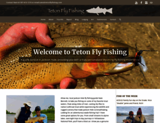 tetonflyfishing.com screenshot