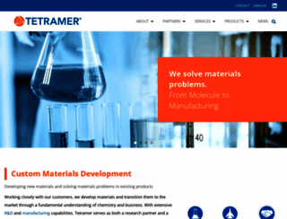 tetramer.com screenshot