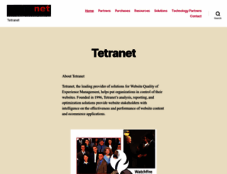 tetranetsoftware.com screenshot