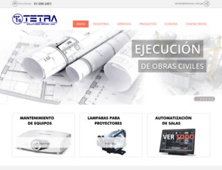 tetrasac.com.pe screenshot