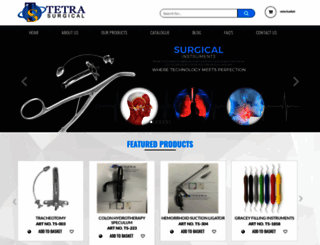 tetrasurgical.com screenshot
