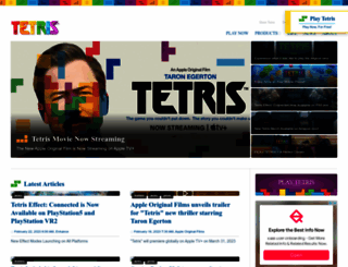 tetris.org screenshot