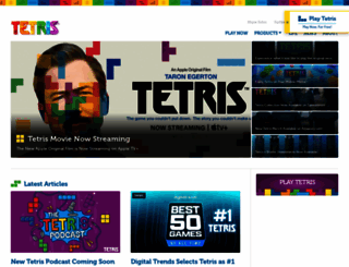 tetrisfb.com screenshot