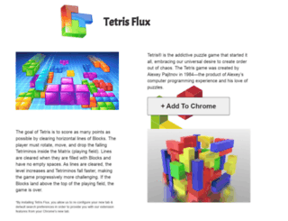 tetrisflux.com screenshot