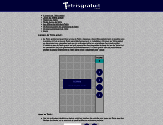 tetrisgratuit.com screenshot