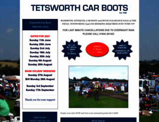 tetsworthcarboots.co.uk screenshot