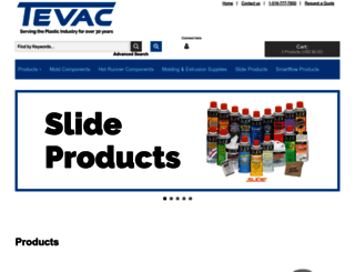 tevac.com screenshot
