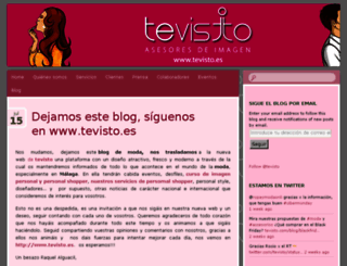 tevisto.wordpress.com screenshot