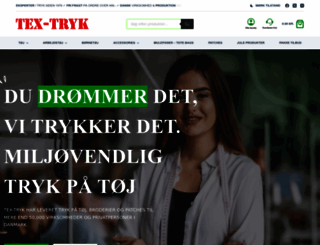 tex-tryk.dk screenshot