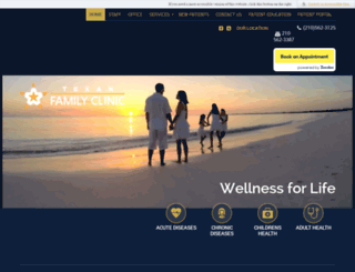 texanfamilyclinic.com screenshot