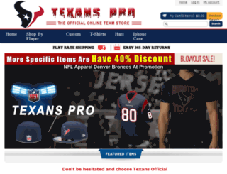 texansofficial.com screenshot