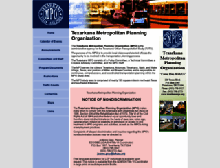 texarkanampo.org screenshot