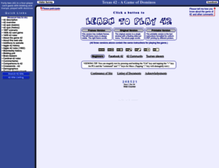texas42.net screenshot