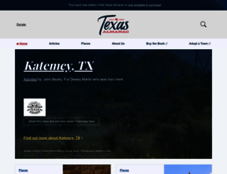 texasalmanac.com screenshot