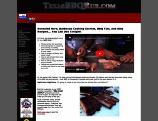texasbbqrub.com screenshot